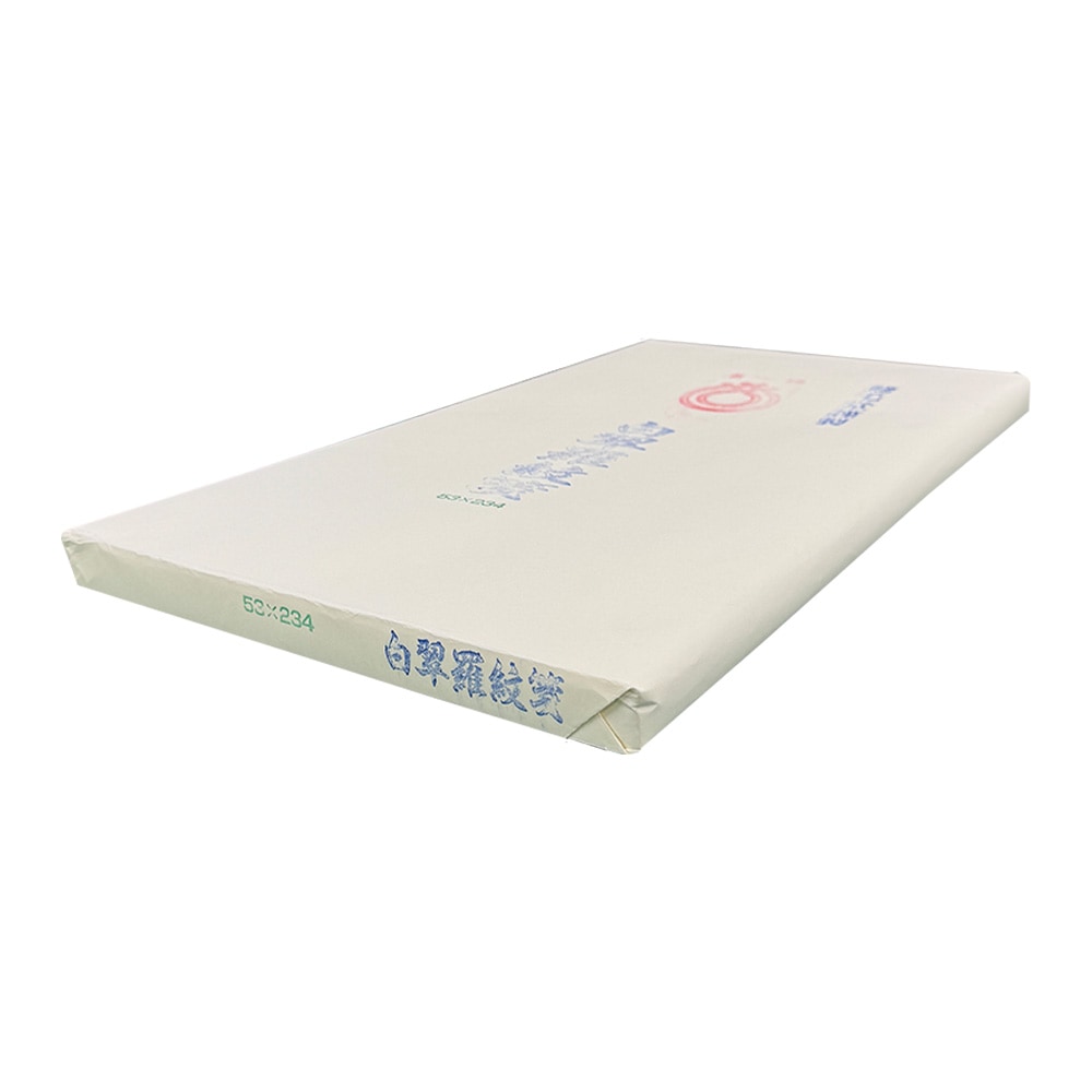 白翠羅紋箋　尺八屏