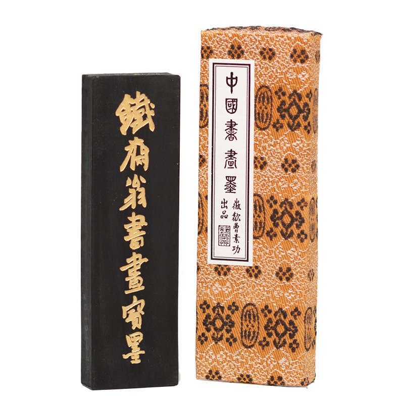 唐墨 鉄斉 1/4 | 墨,固形墨 | 鵞毛堂（がもうどう）