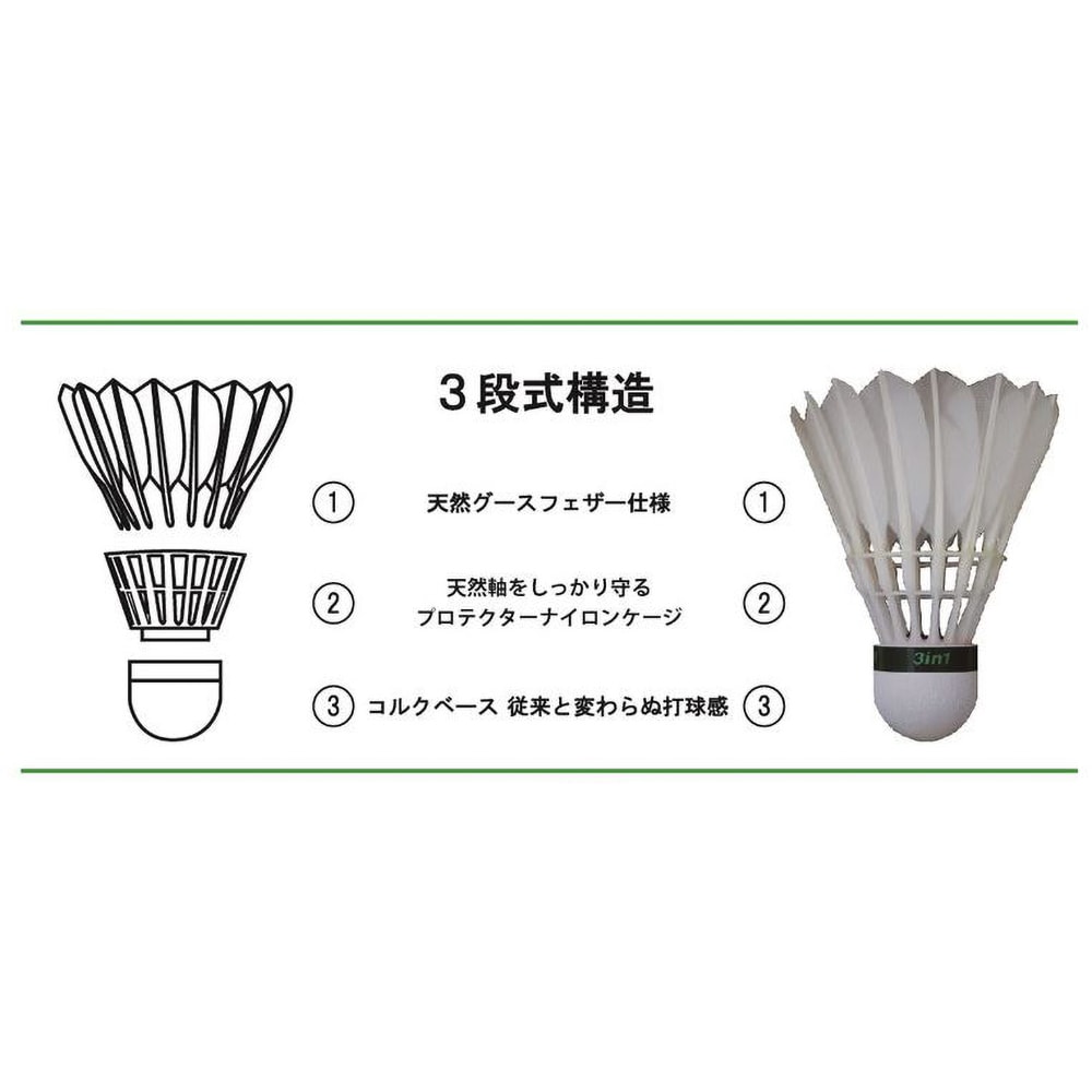 THOMAS CUP 【トマスカップ/THOMASCUP】バドミントンシャトルコック