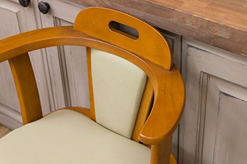 KELLY 回転式チェア 2脚入り BH-06LBR ライトブラウン | 椅子