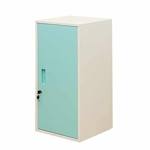 キューブBOX　鍵付きロッカー　ハイタイプ　ブルー キューブBOX 鍵付きロッカー ハイタイプ JAC-06-BL ブルー | 収納家具