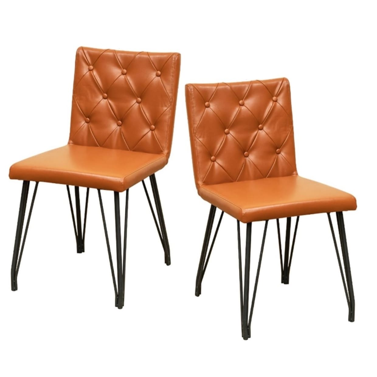 MELLA ダイニングチェア 2脚入り AX-ME55-BR ブラウン | 椅子・チェア  