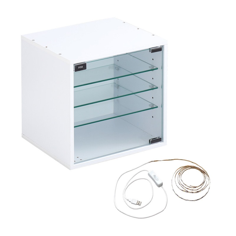 ���쥯����󥭥塼�֥�å������������ס�LED���åȡ�QCLR-D29-SET-WH���ۥ磻��