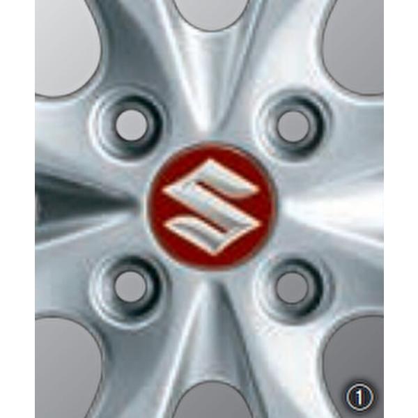 SUZUKI スズキ 純正 アクセサリー パーツ ALTO アルト アルミホイールセンターキャップ(1台分4個セット) 99236-83S00-ZNB 99236-62R01-26U HA97S