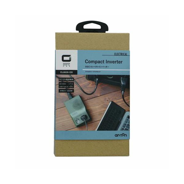 エーモン amon OGC コンパクトインバーター [8626] アウトドア