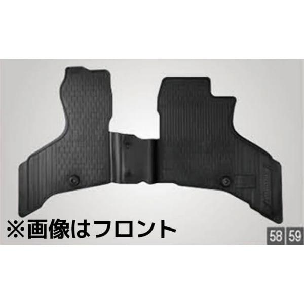 DAIHATSU ダイハツ 純正 アクセサリー パーツ ATRAI アトレー オールウェザーマット1台分(フロント2枚・リヤ2枚) 08200-K5073 S700V S710V S700W S710W