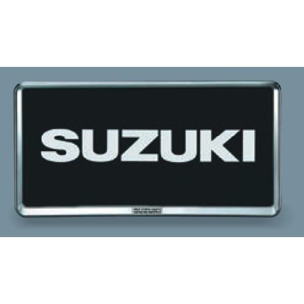 フロンクス ナンバープレートリム(1枚) 9911D-63R00-ZKP WDB3S WEB3S スズキ 純正 アクセサリー パーツ FRONX