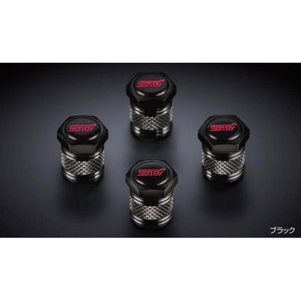 SUBARU スバル 純正 アクセサリー パーツ IMPREZA インプレッサ ＳＴＩ バルブキャップセット ST28102Z2000 ST28102ST030 GU6 GU7 GUD GUE オプション