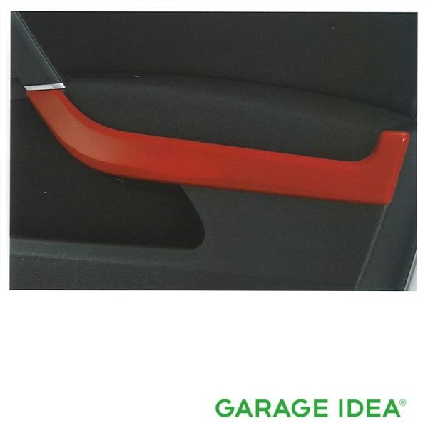 フォルクスワーゲン Volkswagen 純正 アクセサリー Golf ゴルフ ドアトリムカバー（トルネードレッド／ピアノブラック／ダークシルバー）