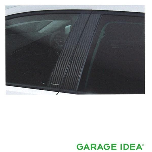フォルクスワーゲン Volkswagen 純正 アクセサリー Golf ゴルフ カーボンピラーガーニッシュ J5GVC1B01A DBA-AUCJZ