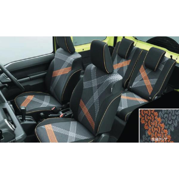 ジムニー ノマド シートカバー 99180-80T30 87460-80T00(x2) JC74W スズキ 純正 アクセサリー パーツ jimny NOMADE