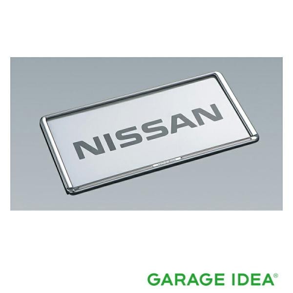 NISSAN ニッサン 純正 アクセサリー パーツ KICKS キックス ナンバープレートリム(クロームメッキ)(リヤ用) K6210-7996B HR12DE