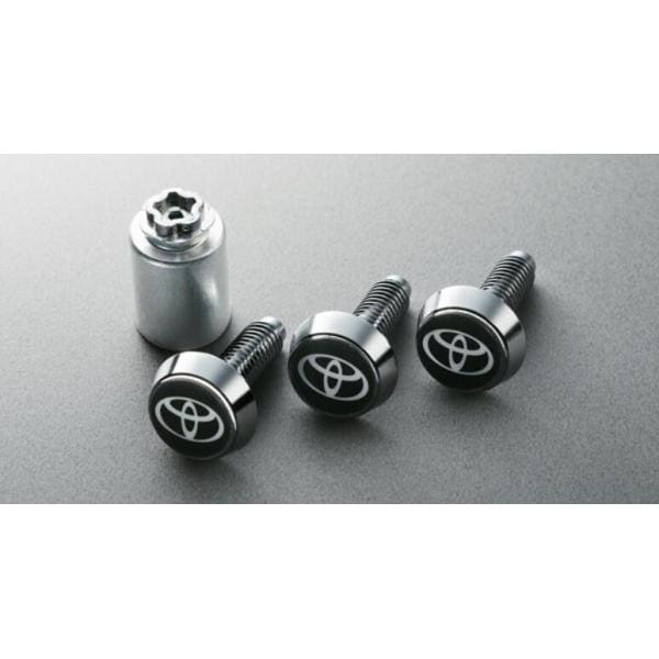 ランドクルーザー 250 ランクル250 ロックボルト(ナンバープレート用) 08407-00500 GDJ250W TRJ250W TOYOTA トヨタ 純正 アクセサリー パーツ LAND CRUISER 250