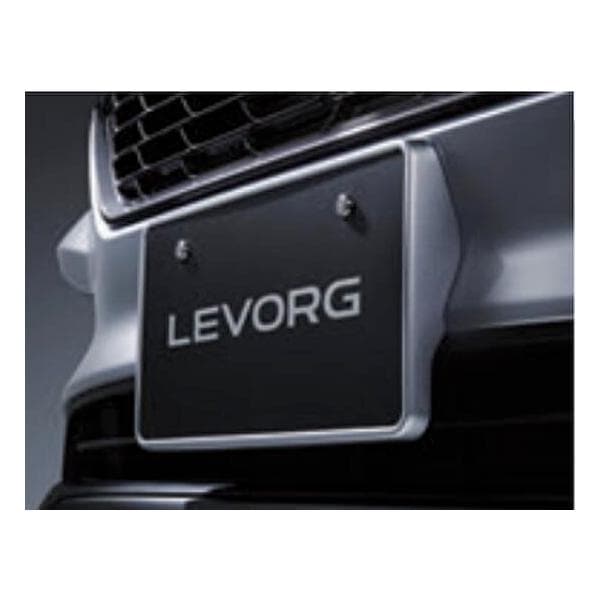 SUBARU スバル 純正 アクセサリー パーツ LEVORG レヴォーグ  カラードナンバープレートベース J1017VC000W6 J1017VC000TQ J1017VC000M3 J1017VC000V2