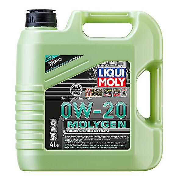 LIQUIMOLY リキモリ 自動車用エンジンオイル モリジェン ニュージェネレーション ０Ｗ－２０ 4L 21357 LIQUI MOLY