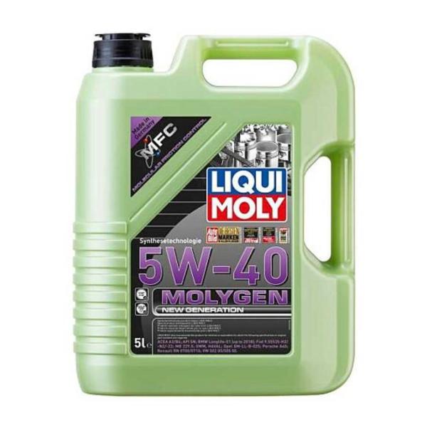 LIQUIMOLY リキモリ 自動車用エンジンオイル モリジェン ニュージェネレーション ５Ｗ－４０ 5L 8536 LIQUI MOLY