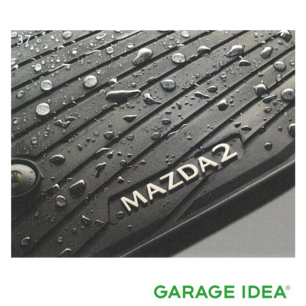 MAZDA マツダ 純正 アクセサリー パーツ MAZDA2 マツダ2 オールウェザーマット 1台分［D43N V0 350］ DJLFS DJLAS DJ5AS DJ5FS
