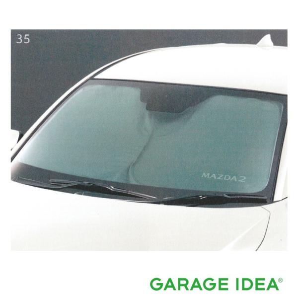 MAZDA マツダ 純正 アクセサリー パーツ MAZDA2 マツダ2 サンシェード［D43N V1 130B］ DJLFS DJLAS DJ5AS DJ5FS