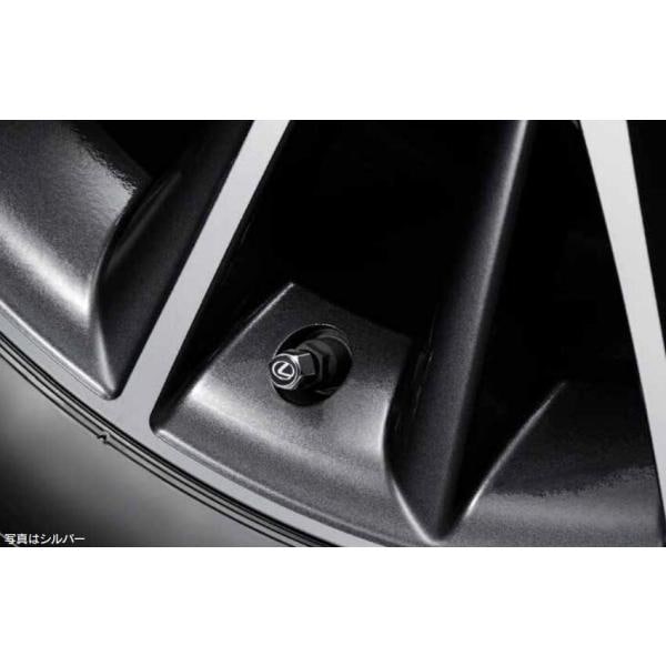 LEXUS レクサス 純正 アクセサリー パーツ NX450h+ NX350h NX350 NX250バルブキャップ(ロゴ入り)１台分(４個) 08457-00100 08457-24030 AAZH26 AAZH20 AAZH2