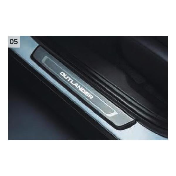 アウトランダー イルミネーション付スカッフプレート MZ590929 GN0W 三菱 純正 アクセサリー パーツ OUTLANDER