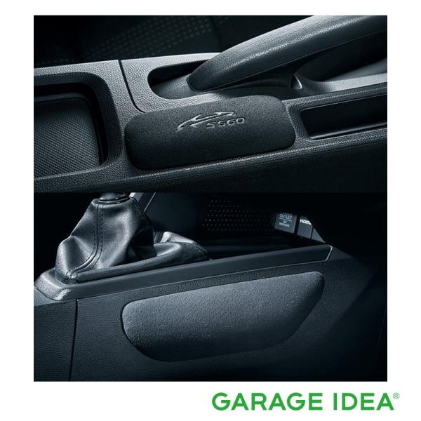 HONDA ホンダ 純正 アクセサリー パーツ S660 ドライビングパッド (ラックススェード製/ブラック/コンソールパッド車名ロゴ付)　08R31-PB1-010　JW5