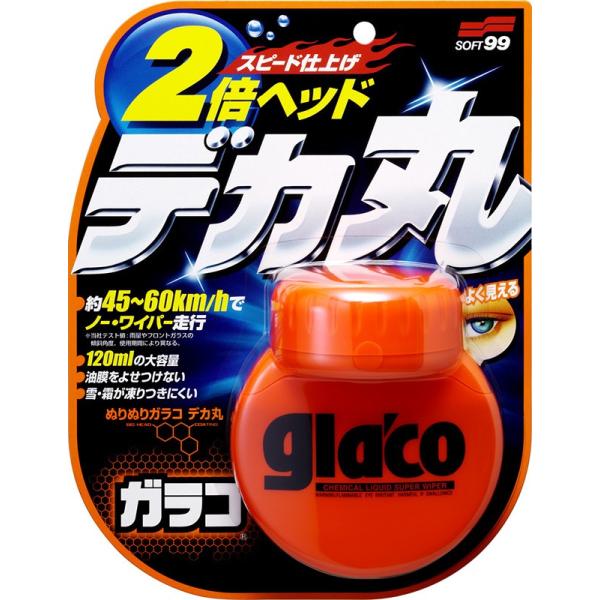 ソフト９９　ぬりぬりガラコデカ丸　120ml