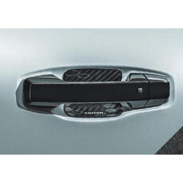 MITSUBISHI 三菱 純正 アクセサリー パーツ トライトン TRITON ドアハンドルプロテクター カーボン＆ハニカム柄 MZ577123 LC2T