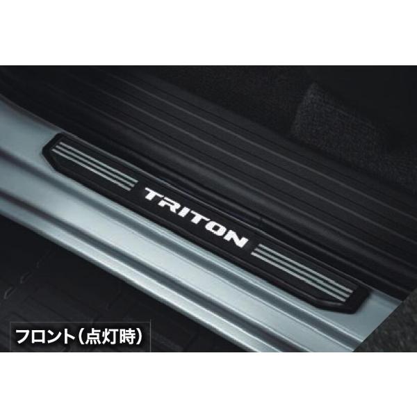 MITSUBISHI 三菱 純正 アクセサリー パーツ トライトン TRITON イルミネーション付スカッフプレート  MZ590996 LC2T