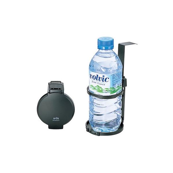 セイワ SEIWA ドアトリムドリンク ブラック W414