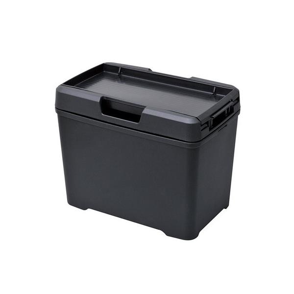 セイワ SEIWA ダストボックスL　ティシュ ブラック W733