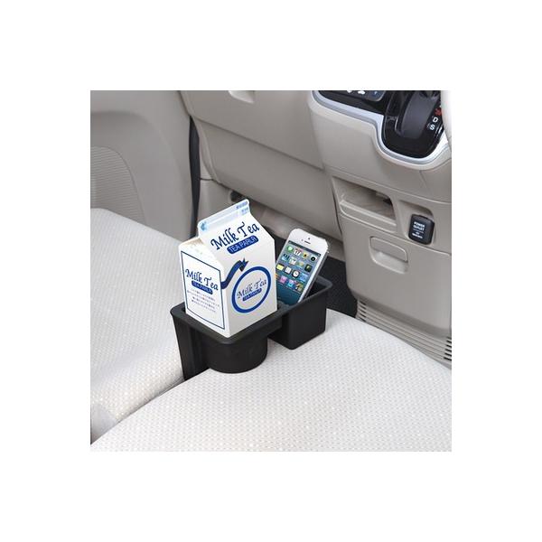 セイワ SEIWA シートドリンク＋ポケット ブラック W818