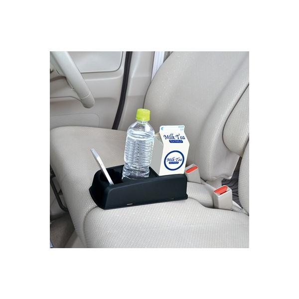 セイワ SEIWA シート3ドリンクホルダー ブラック W819