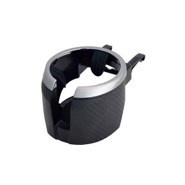 セイワ ＳＥＩＷＡ カーボンカップホルダー メタルブラック カーボン柄 W859