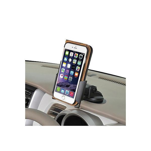 セイワ SEIWA 吸盤スマートホルダー2 ブラック W919