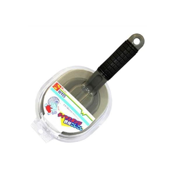 エーモン　amon タイヤスポンジ　柄付　黒 W925