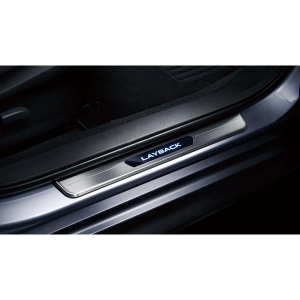 SUBARU スバル 純正 アクセサリー パーツ LEVORG LAYBACK レヴォーグ レイバック LEDサイドシルプレート LAYBACK E1017VC600 4BA-VN5