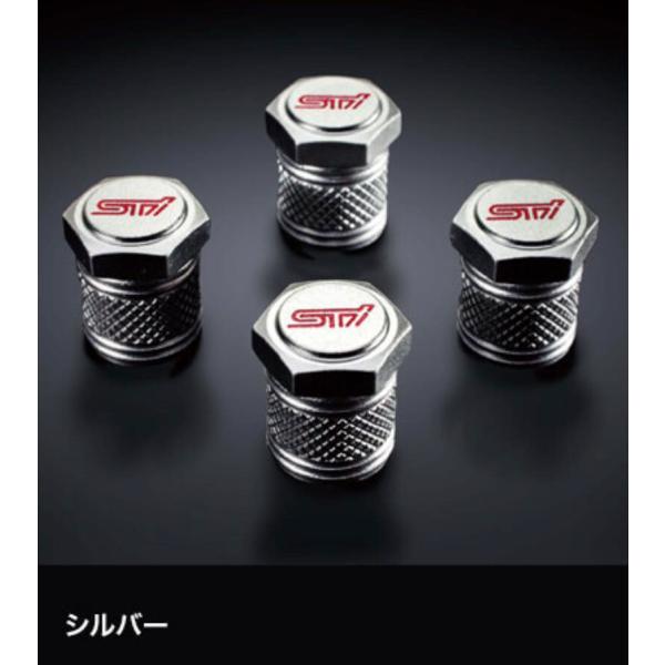 SUBARU スバル 純正 アクセサリー パーツ LEVORG LAYBACK レヴォーグ レイバック STI バルブキャップセット ST28102ST030 ST28102Z2000 4BA-VN5