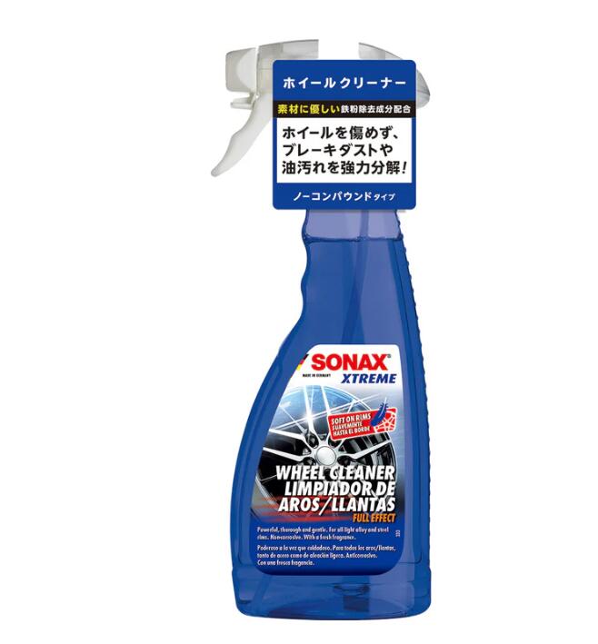 ＳＯＮＡＸエクストリーム　ホイールクリーナー　500ｍｌ　ブレーキダスト・油汚れの分解。