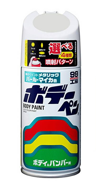  ソフト９９ ボデーペン(スプレー塗料) トヨタ レクサス プラチナホワイトパールマイカ T-089