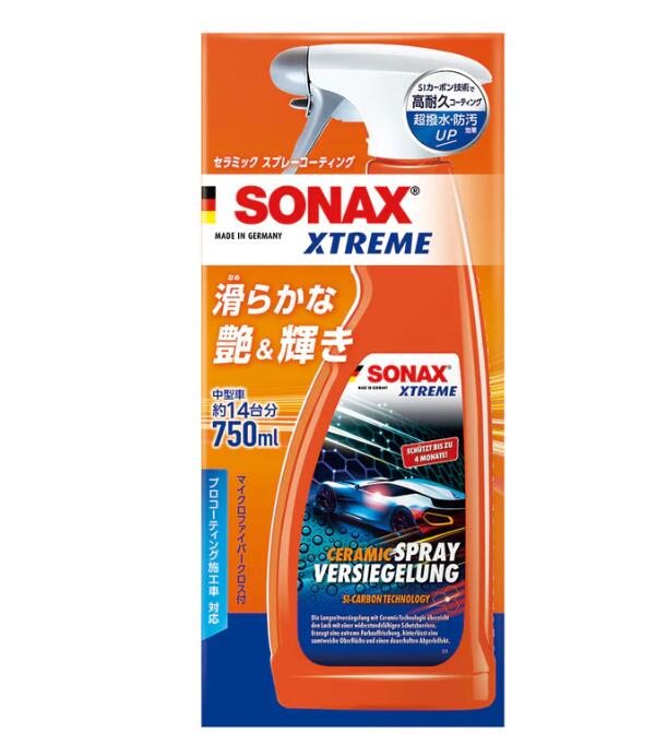 ＳＯＮＡＸエクストリーム　セラミックスプレーコーティング　750ｍｌ　ボディ用艶出しコーティング剤