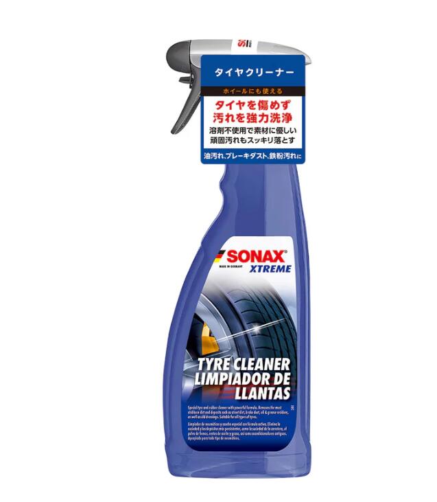ＳＯＮＡＸエクストリーム　タイヤクリーナー　750ｍｌ　溶剤不使用。タイヤを強力洗浄