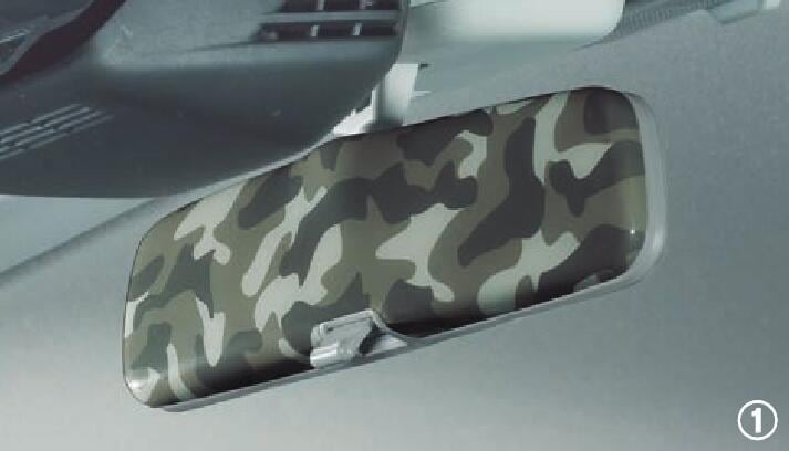 スズキ クロスビー CBZB CBZP CBXB CBXP 純正 アクセサリー ルームミラーカバー |99145-76R10-001 99145-76R10-002|