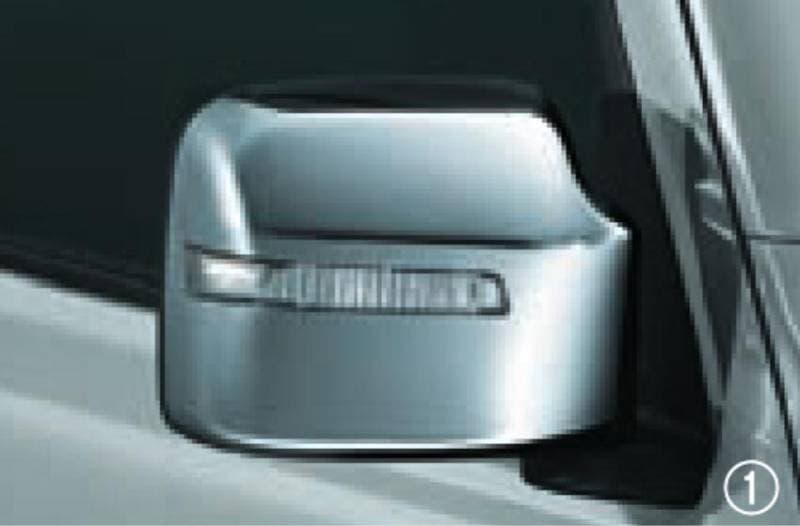 スズキ ジムニー JB64W 純正 アクセサリー ドアミラーカバー（LEDサイドターンランプ付ドアミラー用）〔99122-77R11〕