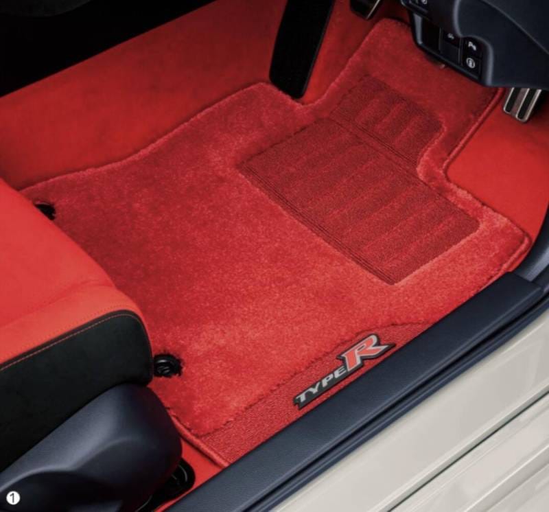 ホンダ シビック タイプR CIVIC FL5 純正 アクセサリー フロアカーペットマット(プレミアムタイプ)〔08P15-T60-011〕