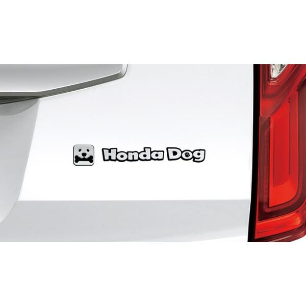 HONDA ホンダ 純正 ペットエンブレム Honda Dogデザイン メッキ調 VEZEL ヴェゼル N-BOX ステップワゴン フリード FIT【08Z41-E9G-000A】
