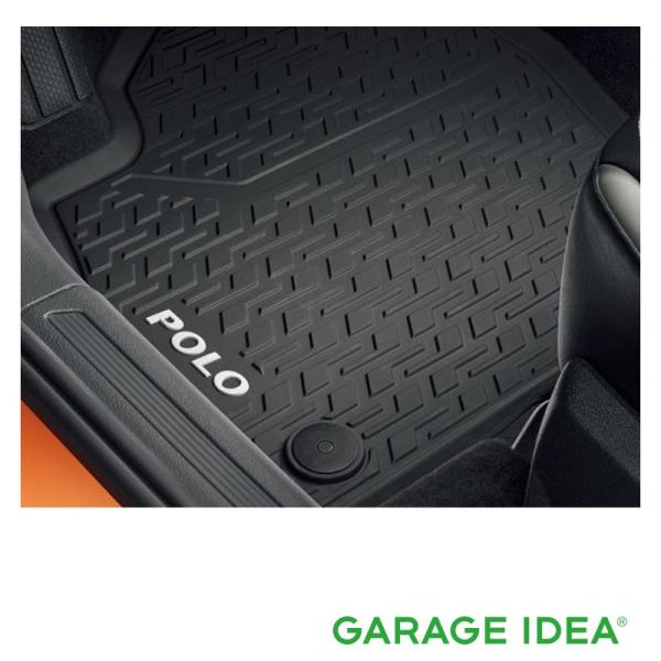 フォルクスワーゲン Volkswagen 純正アクセサリー New Polo ポロ ラバーマット・リヤ 2G006151282V ABA-AWCHZ