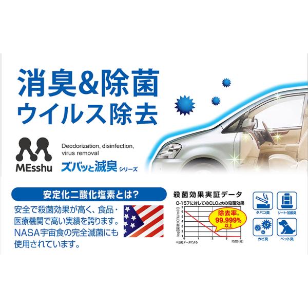 プロスタッフ　ProStaff　エアコンルーバー ズバッと滅臭　エアコン用 (まとめて5パック)[C-53X5]