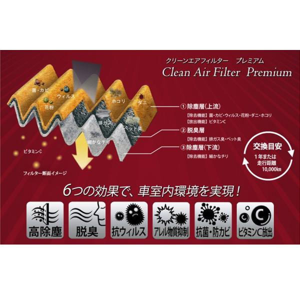 デンソー DENSO プレミアム カーエアコン用フィルター クリーンエアフィルター DCP6002 014535-3760 PM2.5 ペット臭除去