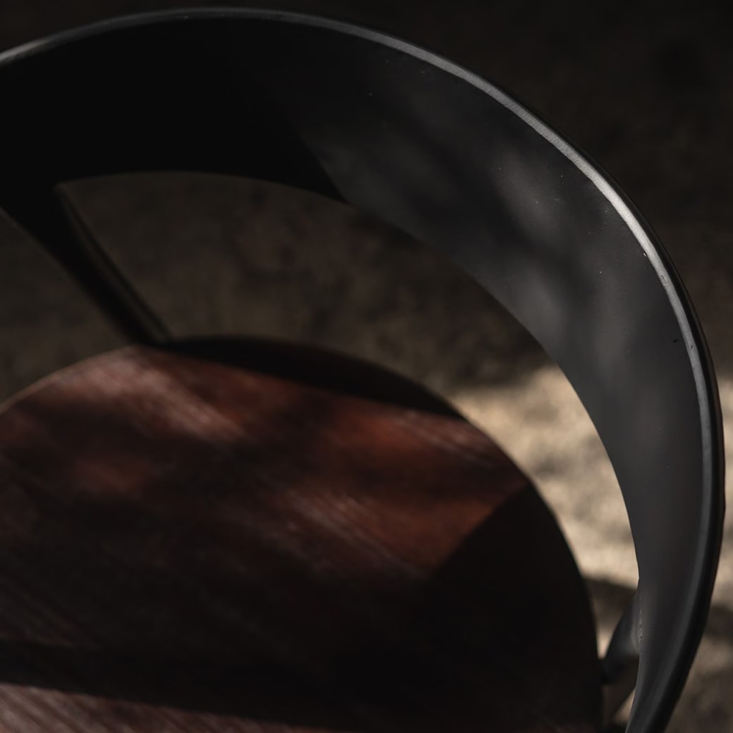 ダイニングチェア インテリア ダイニング リビング｜木 鉄 革 ヴィンテージ レトロ インダストリアル 男前 アンティーク チェア 椅子｜ヴィンテージ ウッド アイアン レザー チェア