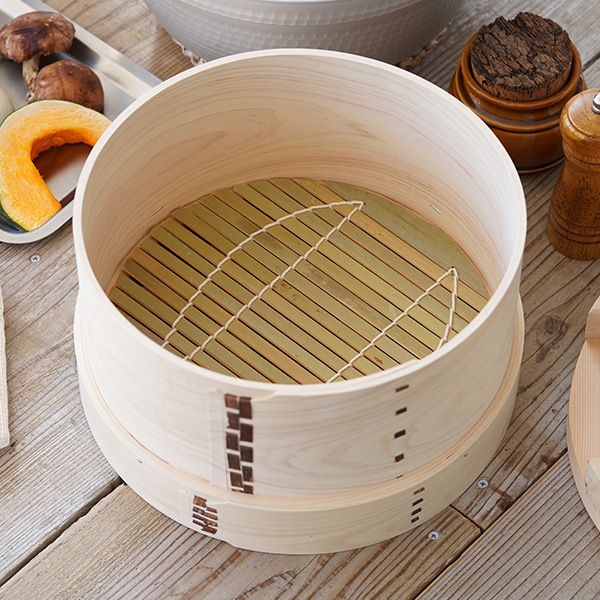 山一和せいろ27cm蒸し板付き